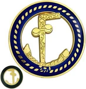Calcomanía con emblema automático cifrado masónico para automóvil con pegatina símbolo de identidad y tradición - Imagen 1 de 8
