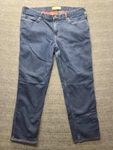 Carhartt Blaine Flannel Lined Jeans Womens 18 36x31 Regular Fit Straight Leg - Picture 1 of 14