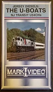 Mark I Video - JERSEY DIESEL: The U-Boats. NJ Transit U34CHs - DVD - Bild 1 von 1