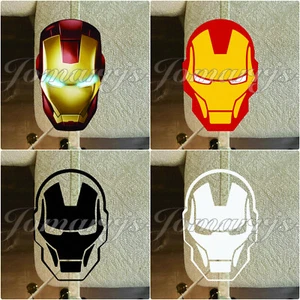 Iron Man Logo Sticker Decal Vinyl Comic Movie Marvel Avengers Starks Sz: 5"-18" - Picture 1 of 5