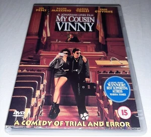 MY COUSIN VINNY (1992) SEHR GUTE R2 DVD. VOLLSTÄNDIG GEPRÜFT. SCHNELLER & KOSTENLOSER VERSAND. - Bild 1 von 3