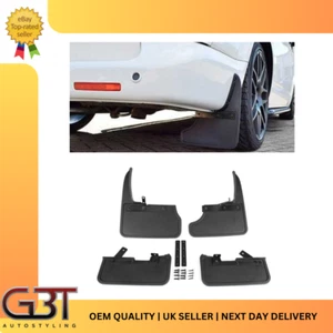 FOR VW T6 TRANSPORTER SET OF 4 MUD FLAPS (FRONT AND REAR) FOR TAILGATE ONLY - Picture 1 of 13
