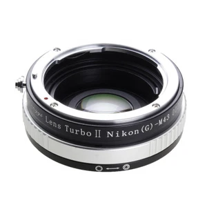 Upgraded version Lens turbo II adapter for Nikon F(G) lens to M4/3 MFT OM-D GH4 - Picture 1 of 1