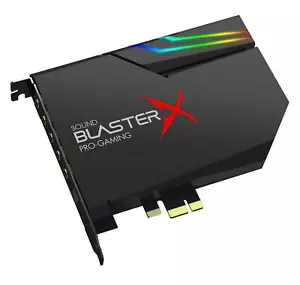 Creative Media PCI Express x4 Sound BlasterX AE-5 Plus Dolby Digital Live/DTS Co - Picture 1 of 1