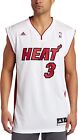 adidas Męska koszulka do koszykówki Dwyane Wade #3 Miami Heat Swingman biała średnia