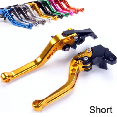 Short Brake Clutch Lever For Suzuki Hayabusa GSX1300R 99-07 GSF1200 Bandit 01-06 - Image 1 of 4