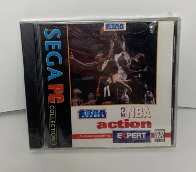NBA Action Game Sega PC CD Kobe On Back Cover  SEALED - Image 1 of 4