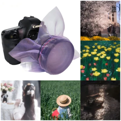 12 Soft Effect Star Phone Camera Lens Filter Cross Starburst light-transmitting - Image 1 of 4