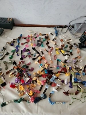 MIXED LOT OF 100 Skeins of Embroidery Floss - Image 1 of 4