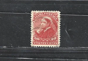 CANADA STAMP #46 (USED) FROM 1888-97 HERUY CANEL - Picture 1 of 2