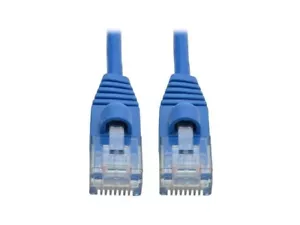 Cable delgado moldeado sin enganches TRIPP LITE N261-S06-BL Cat6A Bl 6 ft - Imagen 1 de 3