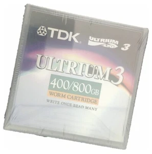 TDK Worm Lto 3 Data Cartouche 800 GB D2406W-LTO3 Neuf - Photo 1/1