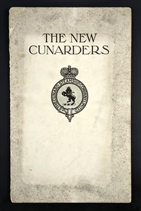 The New Cunarders Cunard Steamship Company SS Caronia And SS Carmania Circa 1905 - Bild 1 von 8