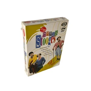 NEW Factory Sealed THE THREE STOOGES 2 DVD Box Set 2003 Over 3 Hours 9 Episodes - Picture 1 of 5