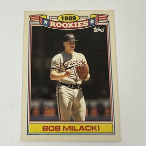 1990 Topps Jumbo Pack Glossy Rookies Bob Milacki #21