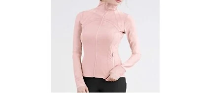 Chaqueta para mujer ACTIVE QUEENS XL rosa pálido con cremallera nueva con etiquetas Foto 1 de 3