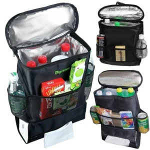 Thermotasche Reise Organizer Autositz mit Taschen Flaschenhalter Snack - Bild 1 von 3