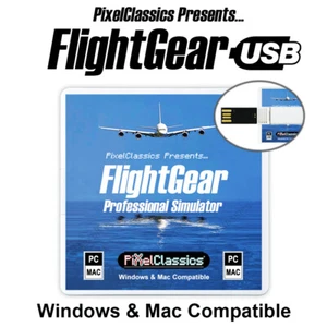 Flugsimulator 2025 X DELUXE FlightGear Flugzeug Plane Hubschrauber Sim DVD USB - Bild 1 von 15