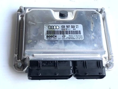 2004 Audi A6 4.2L Engine Computer Module ECM ECU Unit P: 4D0 907 560 CT OEM ! - Image 1 of 4