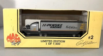 Racing Champions Mac Tools 1994 1:87 Rusty Wallace Die Cast Transporter Penske Foto 1 de 4