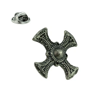St Cuthberts Cross Pewter Lapel Pin Badge XDHLP0799 - Picture 1 of 1