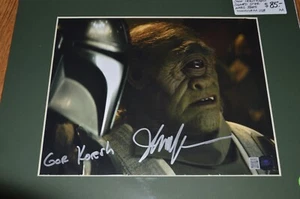 Autograph JOHN LEGUIZAMO Mandalorian Star Wars GOR KORESH Photo with COA - Picture 1 of 1