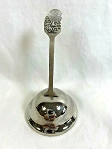 Vintage Walt Disney Prods. 1982 Epcot Center Metall Souvenir Klingel ~ 3 1/2" - Bild 1 von 5