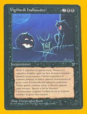 MTG ALL HALLOW'S EVE Legends (Italian) (OldManMTG 005-170) - Image 1 of 4