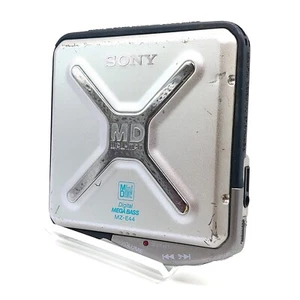 Sony MZ-E44 MiniDisc Player Silver Tested Working - Functional Portable MD - Picture 1 of 15