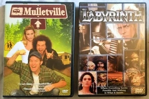 2 DVD LOT - Mulletville CIB & Labrynth CIB - USED BUT L1KE NEW CLASSICS! - Picture 1 of 4