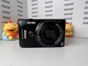 Nikon S6900 Black-Tested Working, Only One Available, Wi-Fi, Awesome Gift - Picture 1 of 12