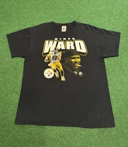 90s Y2K Pittsburgh Steelers Hines Ward t-shirt rare vintage football NFL xl - Bild 1 von 7