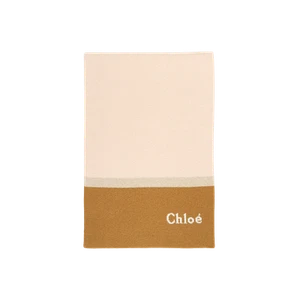 (Kids) Chloe Cotton Logo Muffler Pink - Picture 1 of 1