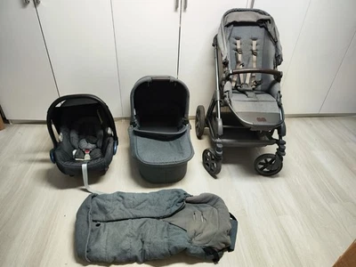 ABC Design Condor 4  Kinderwagen+Grosses set+Mit Buggy+Mit Maxi-cosi+Winter - Bild 1 von 4