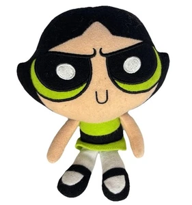 Powerpuff Girls Buttercup Plush Doll  Cartoon Network 1999 Trendmasters 6" Toy - Picture 1 of 7