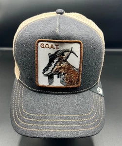 Cappello camionista Goorin Bros The Farm The GOAT antracite - nuovo con etichetta - Foto 1 di 7