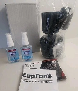 WeatherTech CupFone Phone Holder w/ Hand Sanitizer Cup Purell NEW NIB - Bild 1 von 6