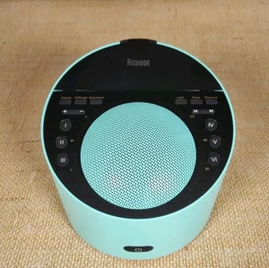 Sound Machine Sleep Aroma Diffuser Schumann Freq Color Light Metal Shell 4in1 - Picture 1 of 15