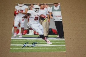 FLORIDA ATLANTIC DEVIN SINGLETARY #5 SIGNED HANDSIGNIERT 8X10 FOTO RB - Bild 1 von 1