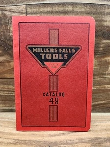 Original Vintage 1949 Millers Falls Tools Catalog No. 49 - Picture 1 of 8
