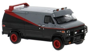 Brekina 18250 1/87 A-Team 1983 GMC Vandura Plastic Van Replica - Picture 1 of 1