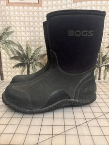 Stivali BOGS classici MID neri slip on impermeabili neve inverno lavoro donna taglia 8 - Foto 1 di 22