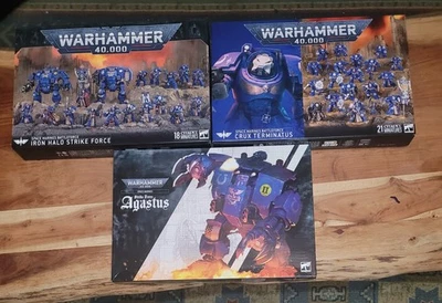 Marines Espaciales Iron Halo Strike Force + Crux Terminatus + Strike Force Agastus Foto 1 de 2