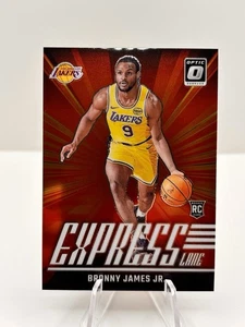 2024-25 Donruss Optic Bronny James Jr. Rookie Express Lane Silver Holo Prizm #4 - Picture 1 of 2