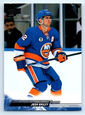 2022-23 Upper Deck #113 Josh Bailey New York Islanders - Image 1 of 2