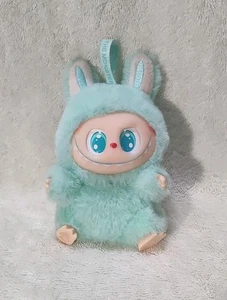 labubu monster Plush Keychain Thrmonsiers Pop Mart Kasing Teal 6" Cute - Picture 1 of 12