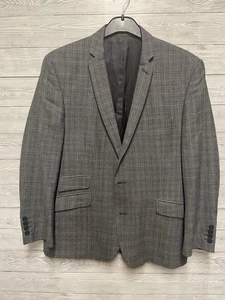 BEN SHERMAN Men’s Designer Grey Wool Suit Blazer Jacket Size 42s RRP £99 - Picture 1 of 9