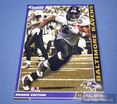 Ray Rice #27 RB Baltimore Ravens NFL 2008 Rookie Fathead Player Wall Decal 5"x7" - Image 1 of 3