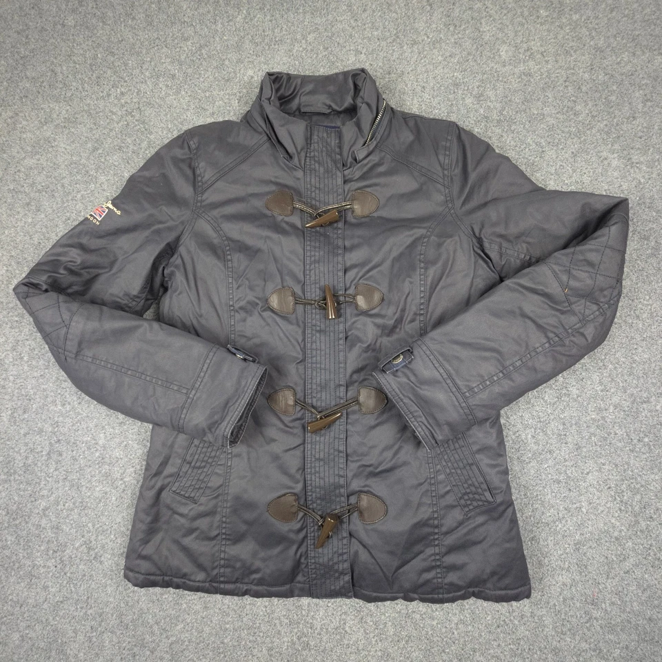 Pepe Jeans Hombre MEDIANO Azul Lona Abrigo Manga Larga Cálido Invierno Talla M Foto 1 de 4