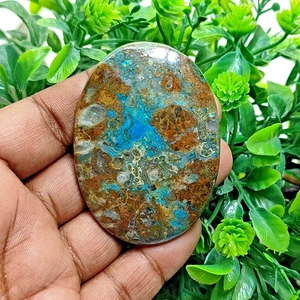 Sonora Sunrise Stone Natural Chrysocolla Cabochon LooseGemstone 176 Ct. ME-13867 - Picture 1 of 6